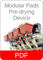 Modular Pads Pre-Drying Device